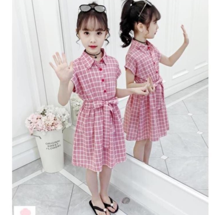 Đầm đẹp cho be gái 8 tuổi (3 - 12 tuổi)☑️ váy mùa hè cho bé gái lớn 20 25 30 35 40 kg