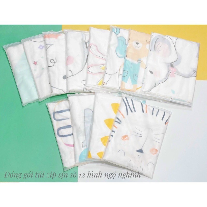 Chăn Lụa Cotton Hè Thu Aden Siêu Mềm Mát Cho Bé