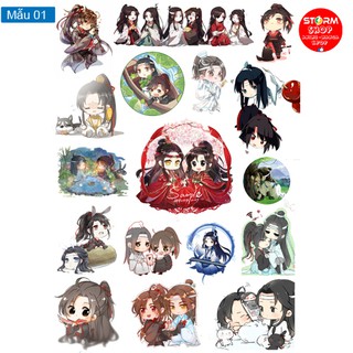 STICKER MA ĐẠO TỔ SƯ / Trần Tình lệnh (4 mẫu như hình)