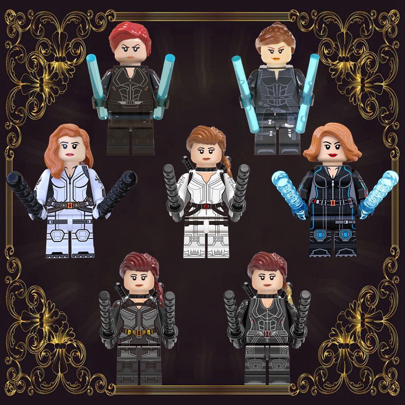 Bộ Đồ Chơi Lắp Ráp Mô Hình Nhân Vật Natasha Romanoff Dành Cho Trẻ Em