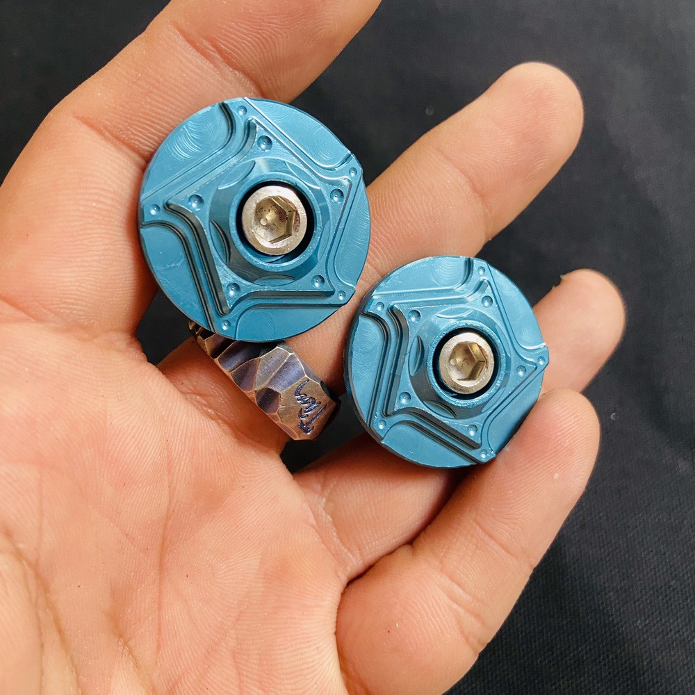 COMBO bao tay lái xe máy SPIDER và gù nhôm ngôi sao siêu cá tính