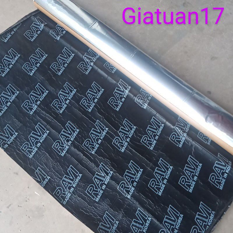 (dày 1.5mm, RAVI KOREA) (khổ cao 1m) Tấm keo dán chống dột mái tôn Hàn quốc RAVI đa năng xử lý siêu tốc độ