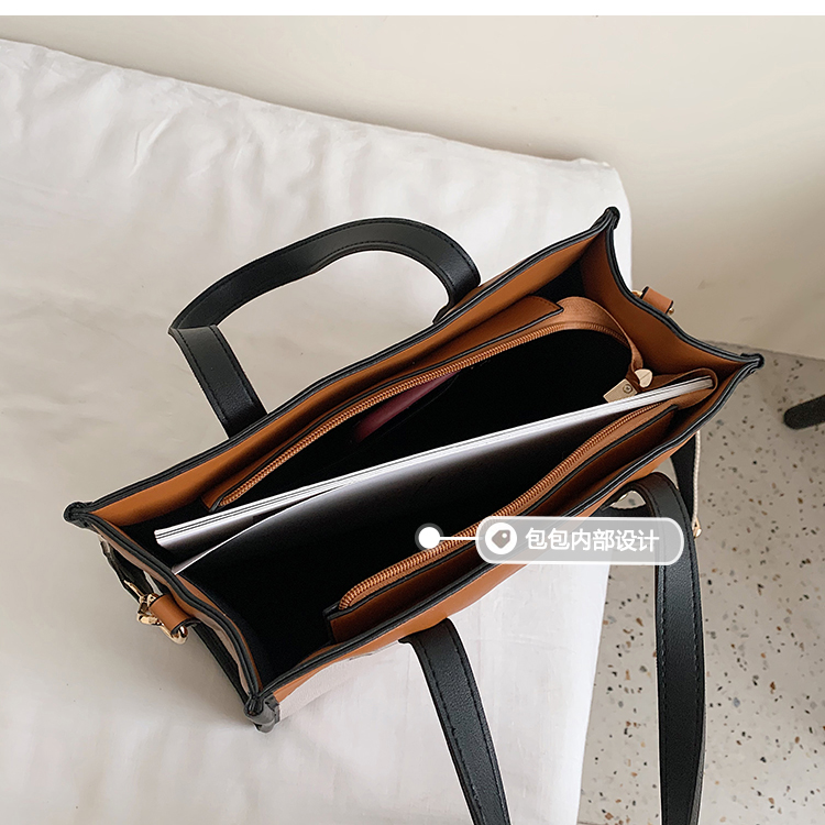 Túi xách IELGY đeo vai bằng vải canvas sức chứa lớn nhỏ gọn họa tiết joker thời trang