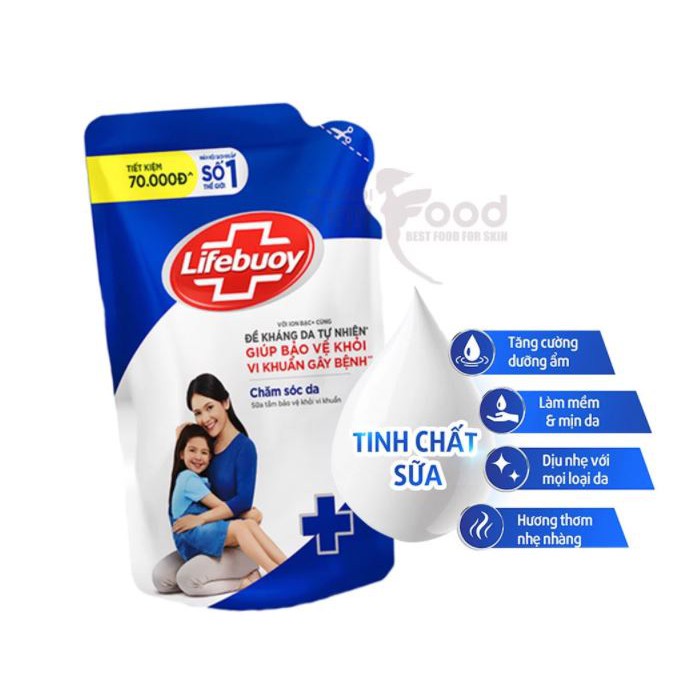 Sữa Tắm Detox Và Bảo Vệ Da Khỏi Vi Khuẩn Lifebuoy