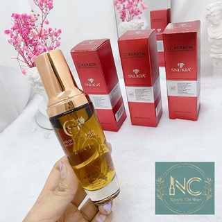 Serum tinh dầu dưỡng phục hồi tóc mềm mượt keraplex snukia 60ml