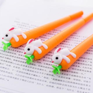 Bút bi cà rốt thỏ trắng dễ thương