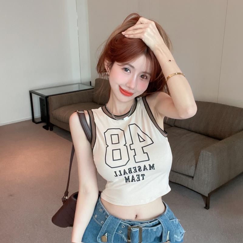 Áo Thể Thao Sát Nách Dáng Ôm Kiểu Retro Cá Tính