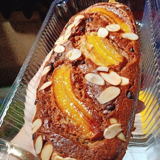 bánh mì chuối yến mạch chocolate ( 400gr)