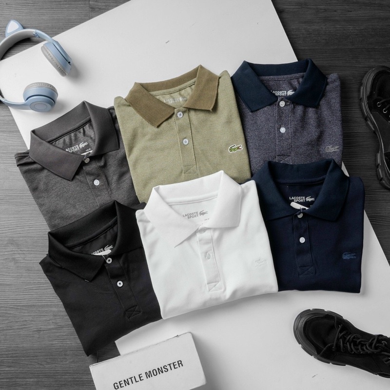 Áo Thun Polo nam Lacoste Cá Sấu XUẤT PHÁP 100% cotton thoáng mát,mềm mịn,thiết kế tinh tế,trẻ trung