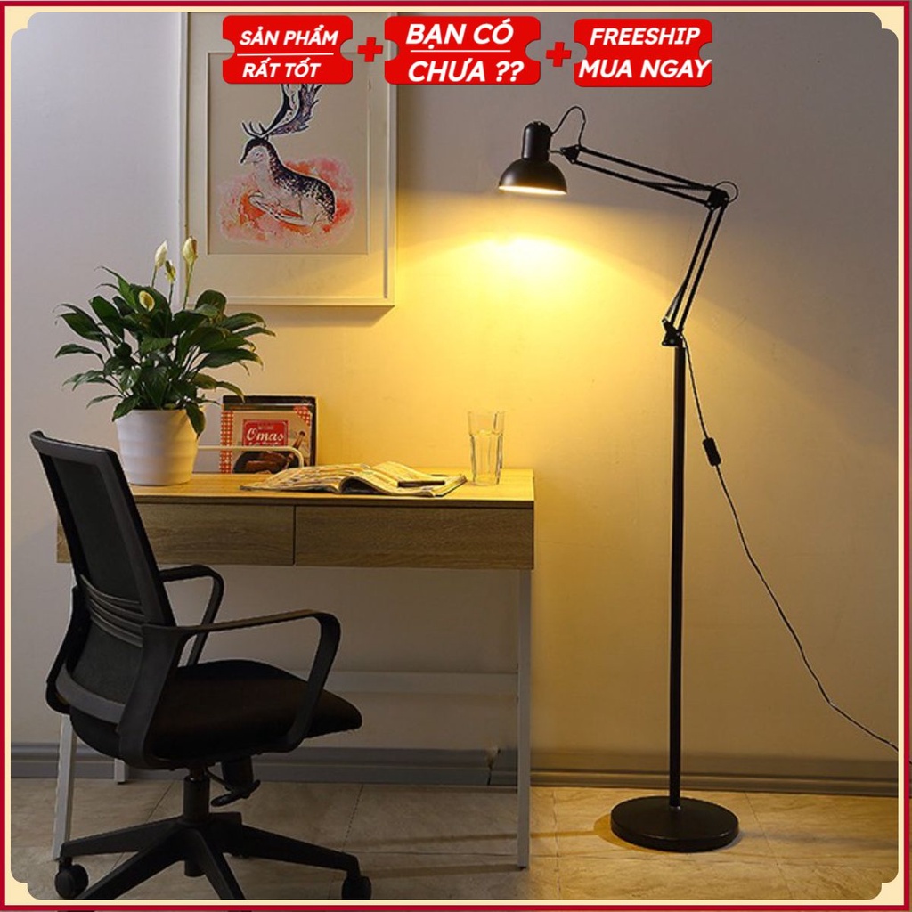 Đèn Trang Trí Đọc Sách Kéo Dài Cao Tới 1m85