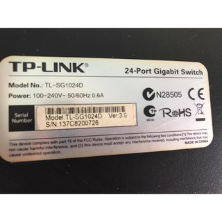 Switch TP-LINK TL-SG1024DE 24 cổng và Switch TP-Link TL-SG1016D 16 cổng