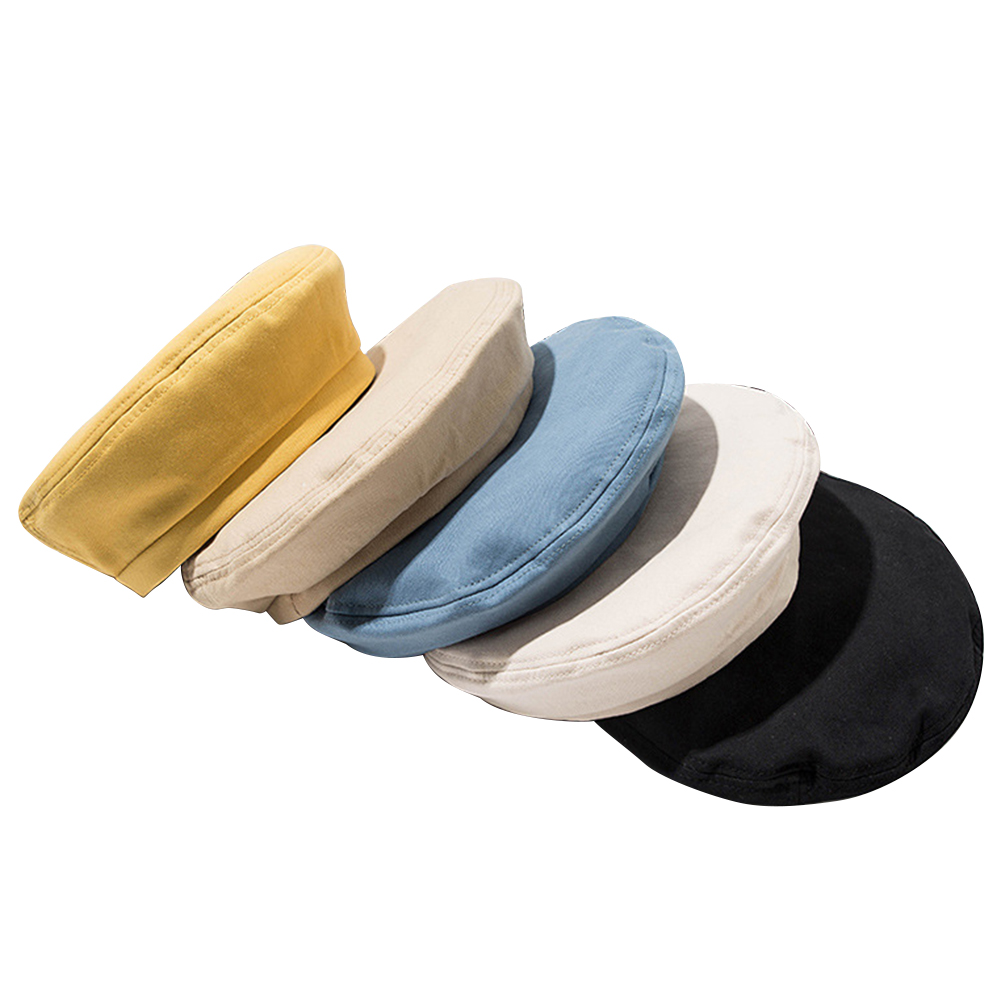 Mũ nồi màu trơn đơn giản thời trang dành cho nữ