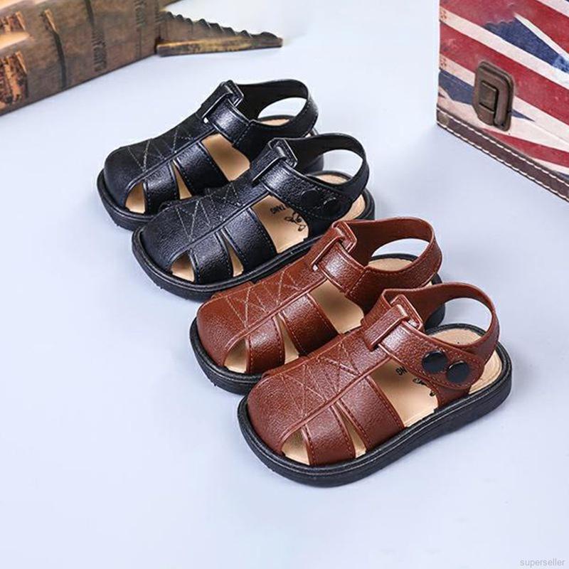Giày sandal đế mềm phong cách mùa hè thời trang năng động cho bé trai
