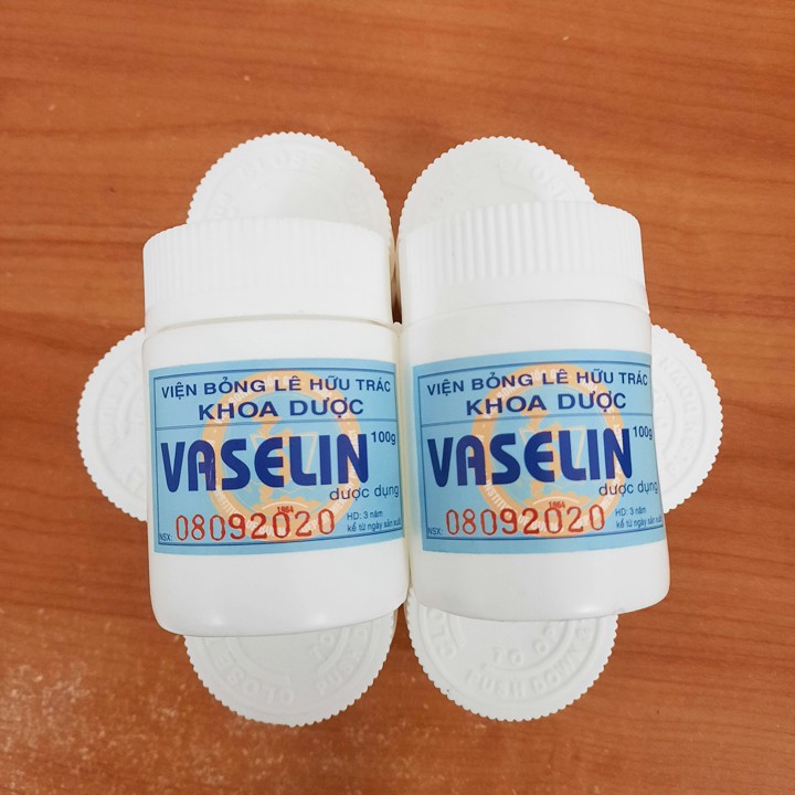 Kem Sáp Nẻ Vaselin Viện Bỏng Lê Hữu Trác-Lọ 100g-Hạn Sử Dụng 3 Năm