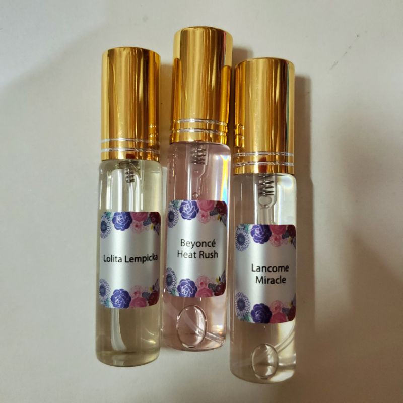 3 chai tinh dầu nước hoa Pháp