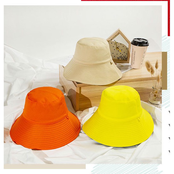 Nón Bucket Vành Lớn - Mũ Bucket Vành Rộng