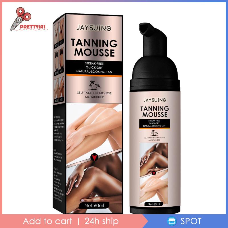 Lotion Tự Làm Tanning Mousse Nhanh Chóng Prettyia1 Chăm Sóc Da