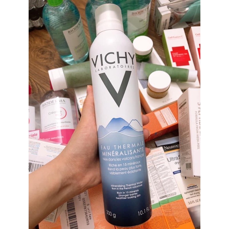 Xịt khoáng VICHY MINERALIZING THERMAL WATER 300ml