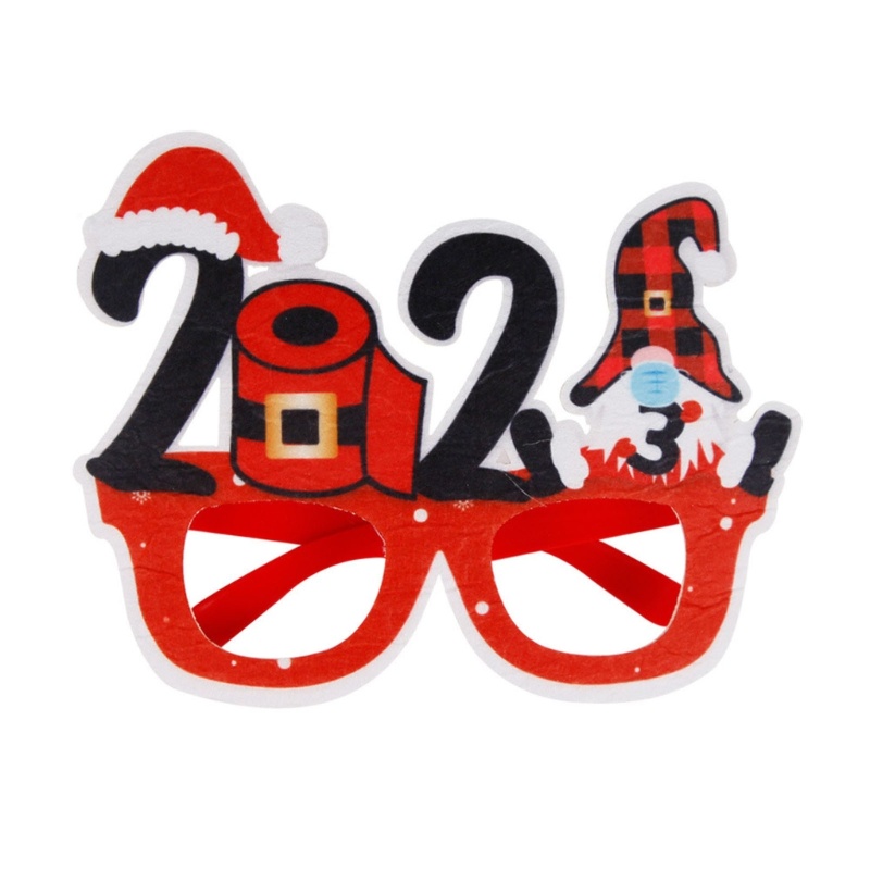Set 12 Kính Mắt Chủ Đề Giáng Sinh