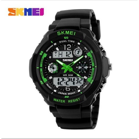 Đồng hồ trẻ em Skmei 1060 mặt điện tử dây cao su Thiết Kế Hiện Đại