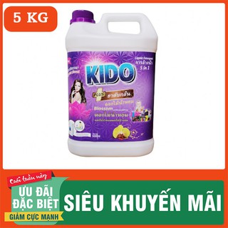 Nước giặt thái kido 5 lít hương thơm bền lâu