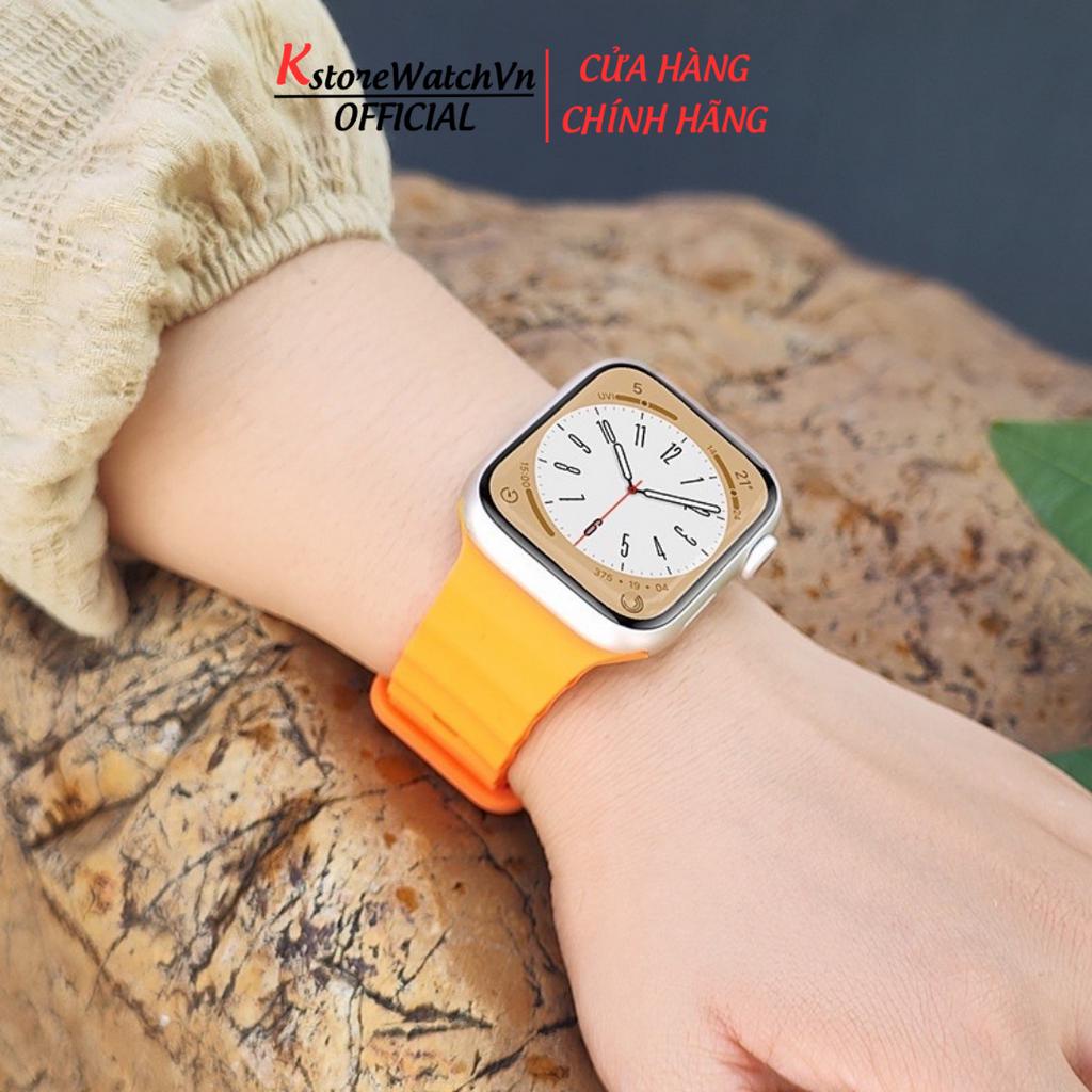 Dây Đeo Đồng Hồ Thông Minh Ultra Series 8 7 6 SE 5 4 3 2 1 Chất Liệu Silicon Mềm Mại KstoreWatchVn