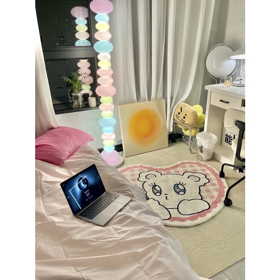 Đèn kẹo đứng khối trụ nhiều màu Decor phòng khách ,phòng ngủ , quán CaFe đèn trang trí nhà cửa Candy Crush Lamb