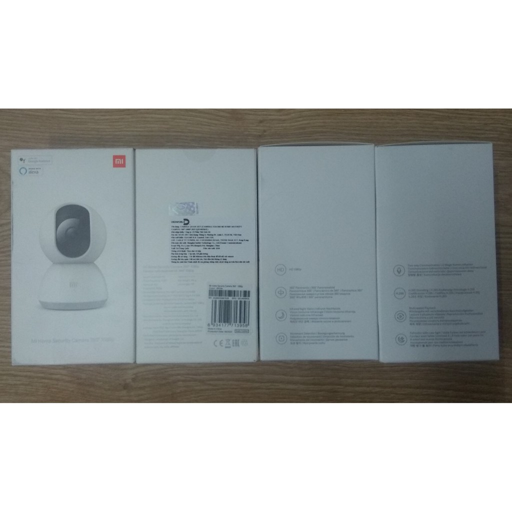 [BẢN QUỐC TẾ] Camera Xiaomi Mija Xoay 360 độ Ip 1080p góc 115 - DIGIWORD phân phối - (Nguyên seal - Không Có Củ sạc ) | BigBuy360 - bigbuy360.vn