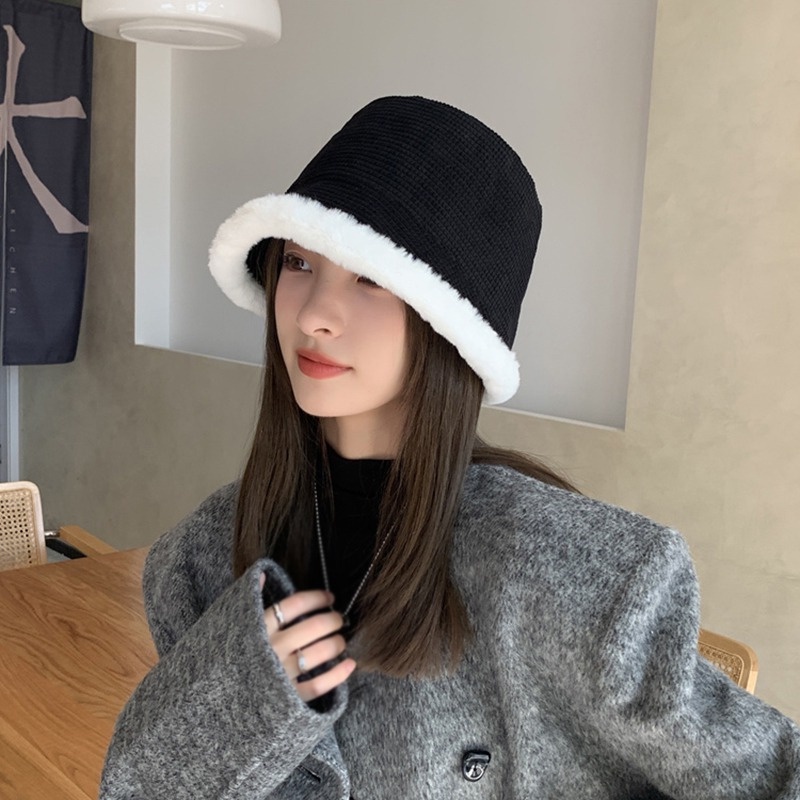 Nón Tai Bèo Dày Dặn Màu Sắc Dễ Phối Đồ Phong Cách Hàn Quốc