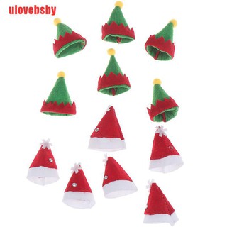 [Ready Stock] Set 6 Nón Giáng Sinh Mini Dễ Thương