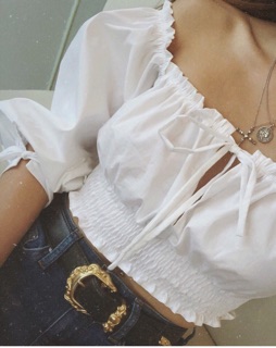 Áo Croptop Thắt Dây
