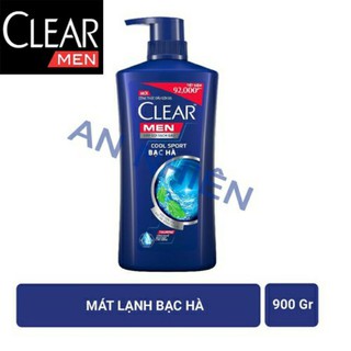 Dầu gội clear men 900g