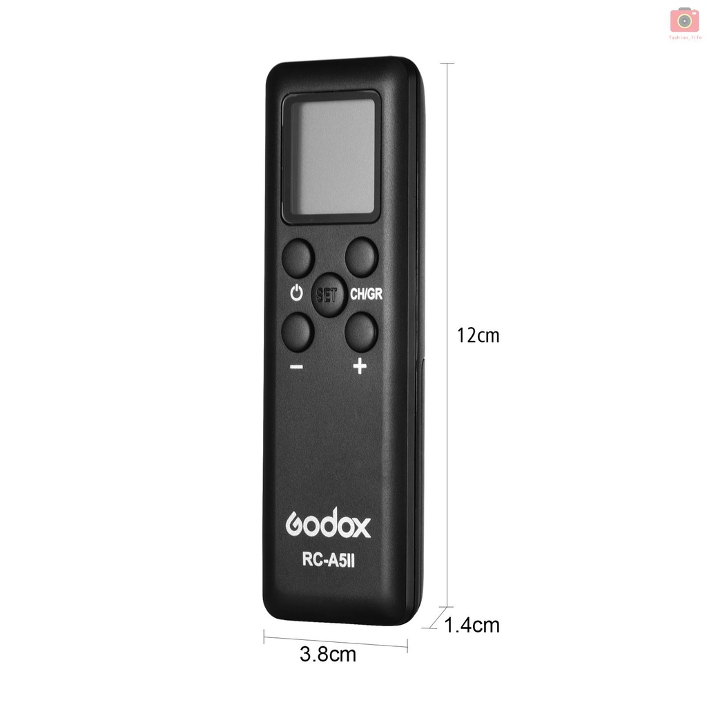 Điều Khiển Từ Xa Godox Rc-A5Ii 16 Kênh Cho Đèn Led1000Dii Godox Vl150 Vl200 Vl300 Ul150 Led1000Dii Led1000Biii