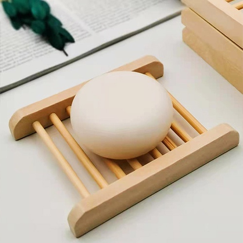 Khay Gỗ Đựng Xà Phòng Ráo Nước Tiện Dụng Cho Phòng Tắm