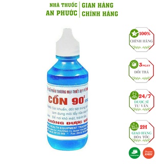 Cồn Sát Khuẩn 90° Combo 10 chai⚡ GIÁ RẺ NHẤT  ⚡ Sát trùng vết thương, Sát trùng vết thương