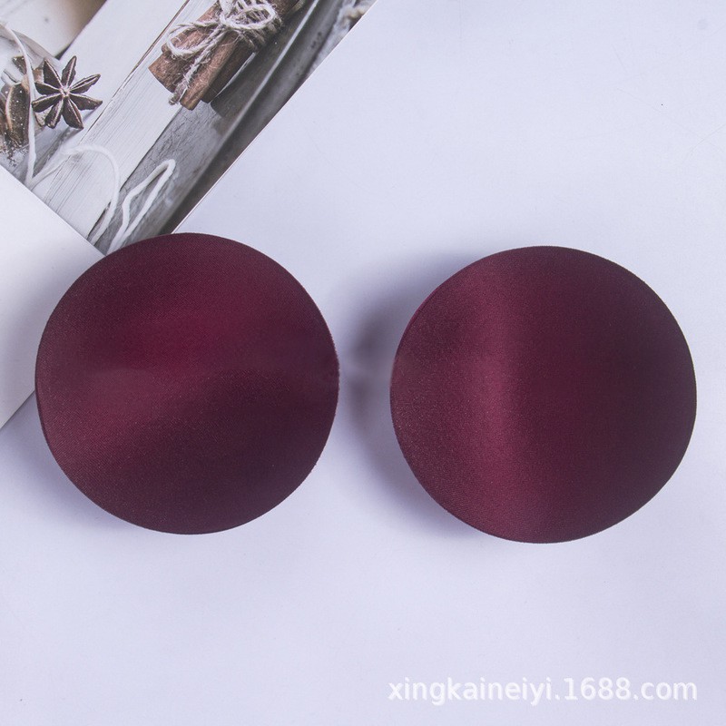 Cặp mút xốp Aoweinisi lót áo ngực hình tam giác/ tròn màu tùy chọn mềm mại thoải mái dành cho bạn gái