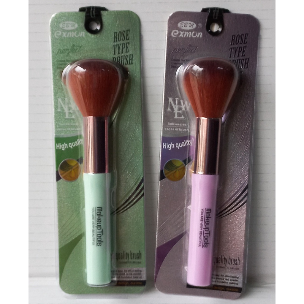 Cọ trang điểm chuyên nghiệp Rose ( Phủ Phấn, Tán Nền, Má Hồng)