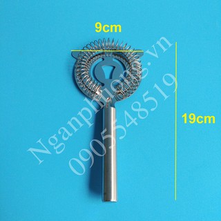 Dụng cụ chặn đá, strainer chặn đá inox