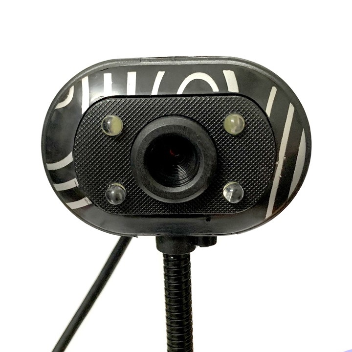 WEBCAM chân cao có mic có 4 đèn led - Màu đen-Sắc nét-W03 | BigBuy360 - bigbuy360.vn