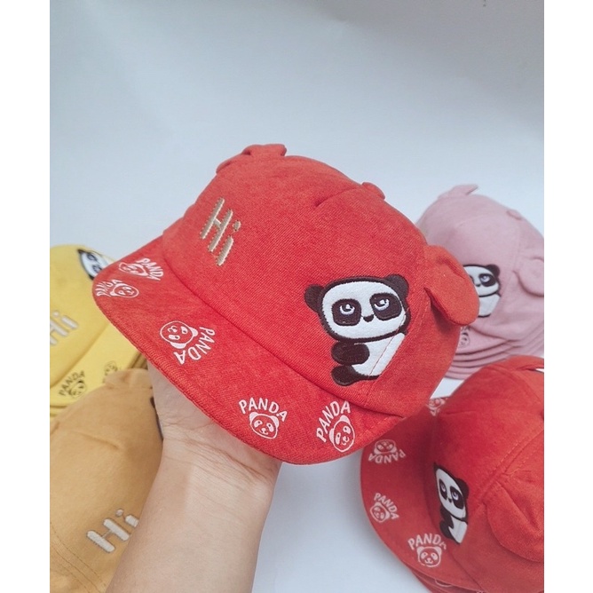 MŨ LƯỠI TRAI GẤU HI CHO BÉ 8-24