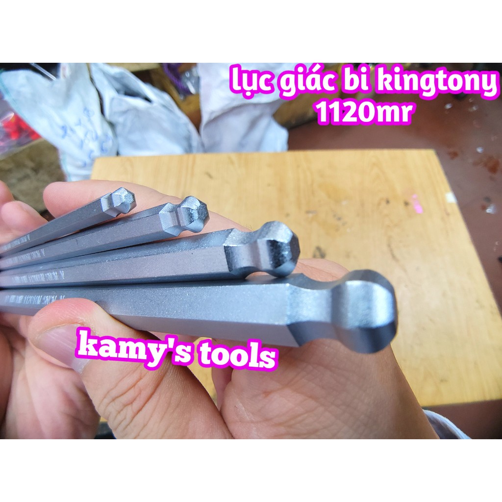 Lục giác có bi lẻ Kingtony model 1120 1.5mm-10mm chính hãng