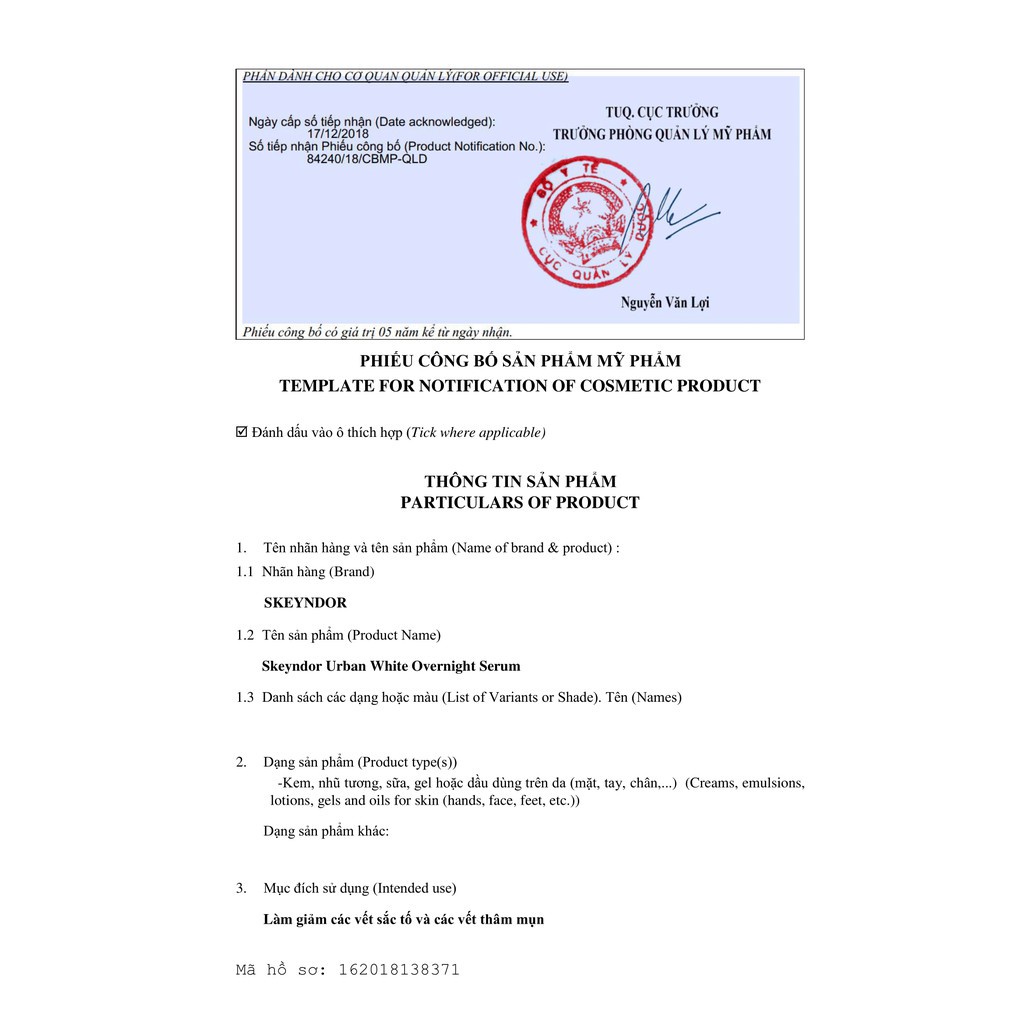 SKEYNDOR Urban White Serum tinh chất ban đêm làm mềm và nhỏ nốt sần trên da Overnight Serum 30ml | BigBuy360 - bigbuy360.vn