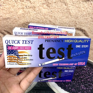 Que thử thai Quick Test phát hiện thai sớm sau 7-10 ngày