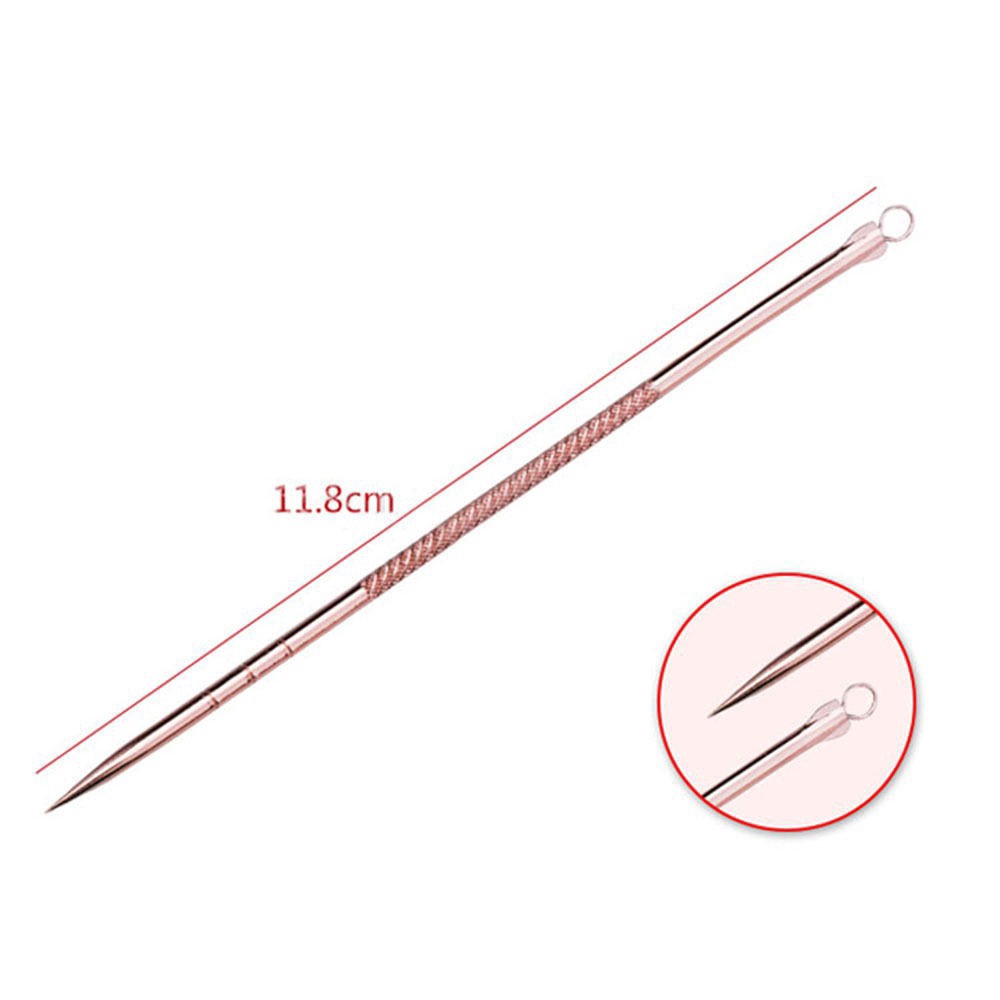 Bộ dụng cụ nặn mụn đầu đen kèm túi đựng tiện dụng