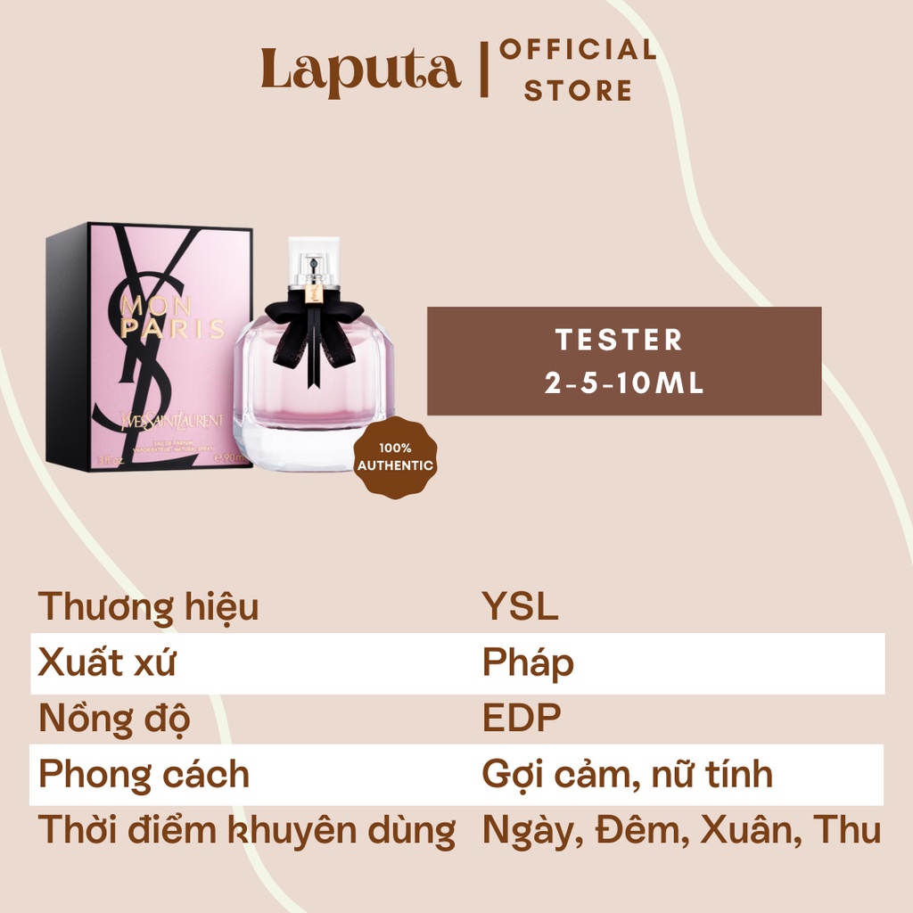 Nước Hoa Nữ Mon Paris EDP ngọt ngào quyến rũ