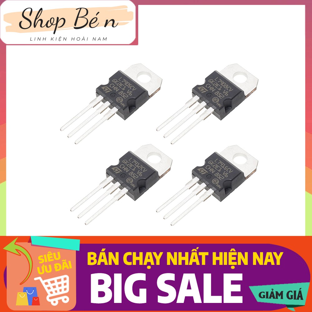 IC Ổn Áp L7905 1.5A TO220 | BigBuy360 - bigbuy360.vn