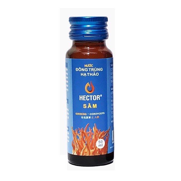 Nước Đông Trùng Hạ Thảo Hector Sâm 50ml x10 chai - AJA'S SKINLAB