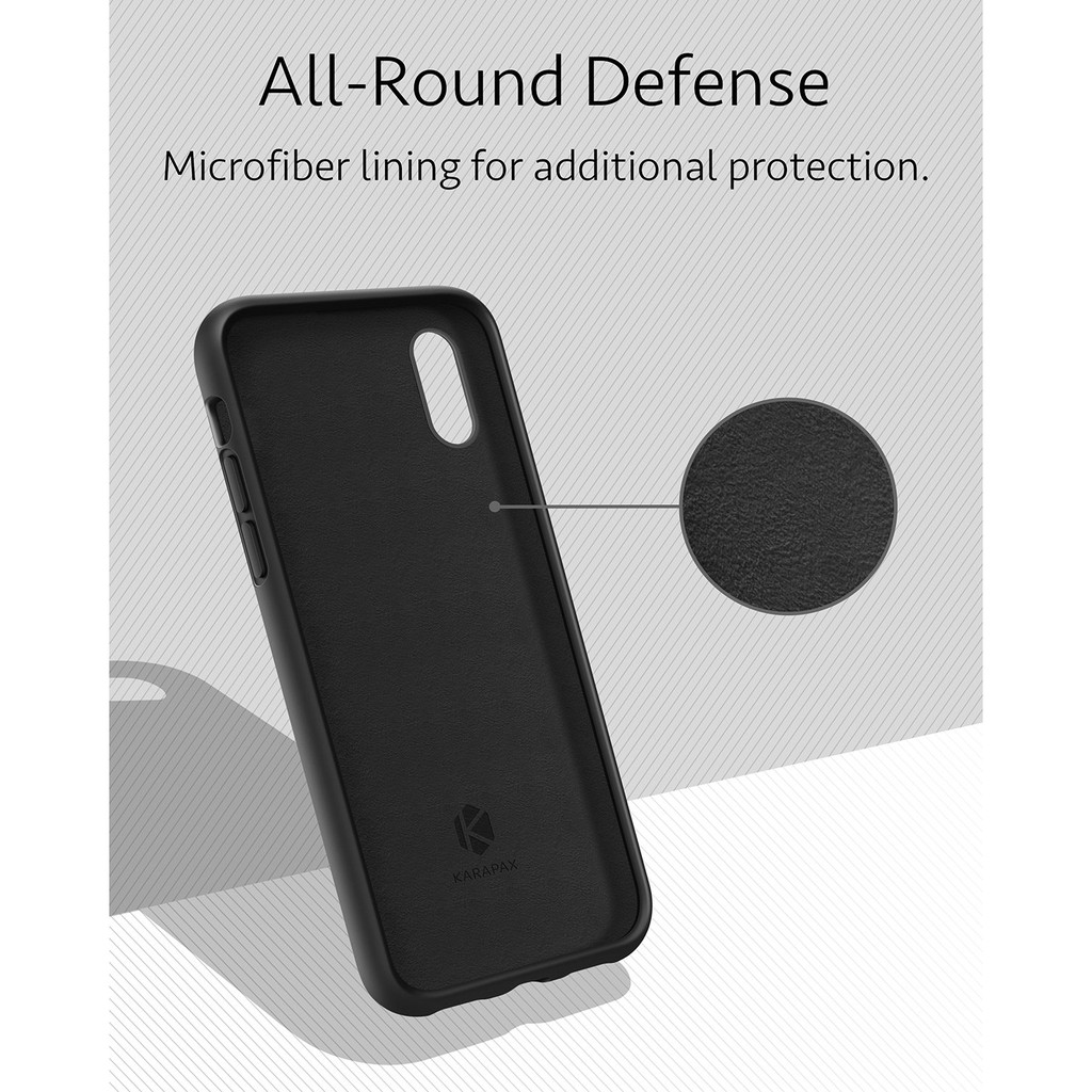 Ốp Lưng ANKER Karapax Silicone cho IPhone X A9028 mỹ