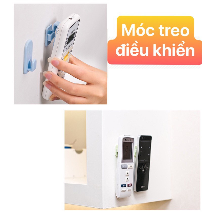 Bộ 2 giá đỡ điều khiển dán tường độc đáo tiện dụng 88112