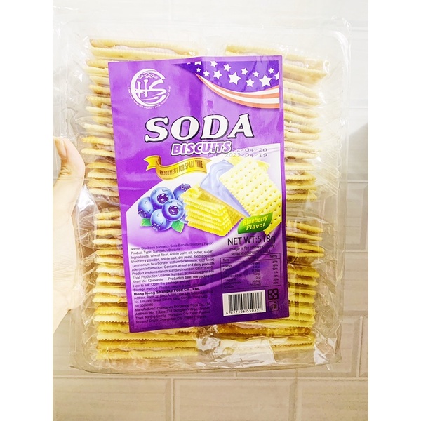 BÁNH QUY HONG KONG KẸP KEM 2+1 & HS GÓI 600G